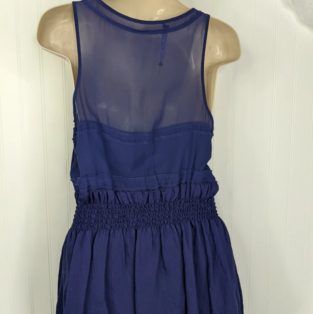 ANDREW MARC NY Jeweled Neck Bubble Dress Sz 6 - Picture 9 of 15